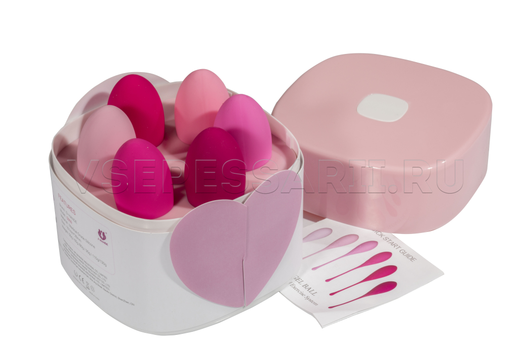 Набор вагинальных шариков Tulips купить со скидкой в секс шопе  Вагинальные шарики  Без вибрации